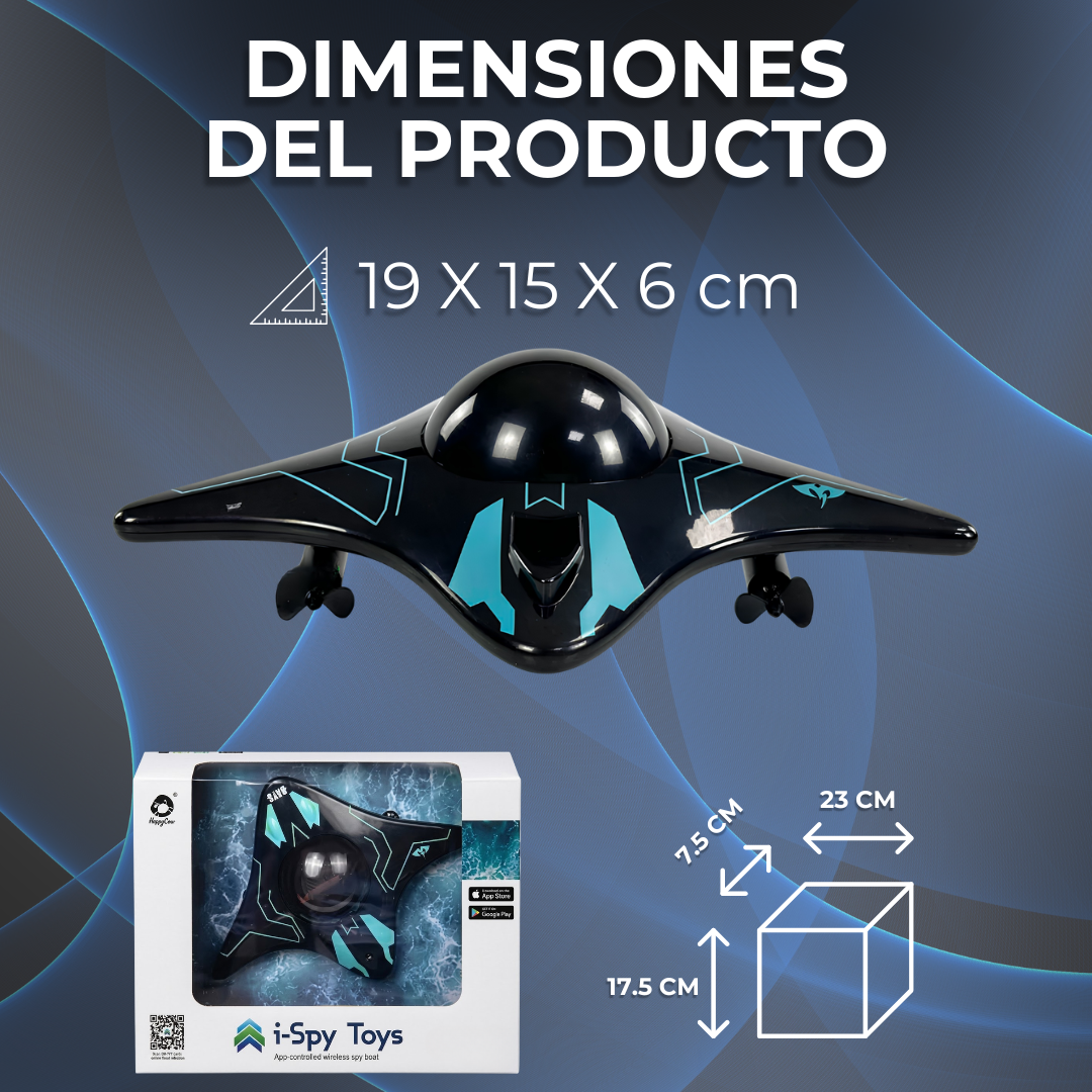 Manta Raya de Exploración HD