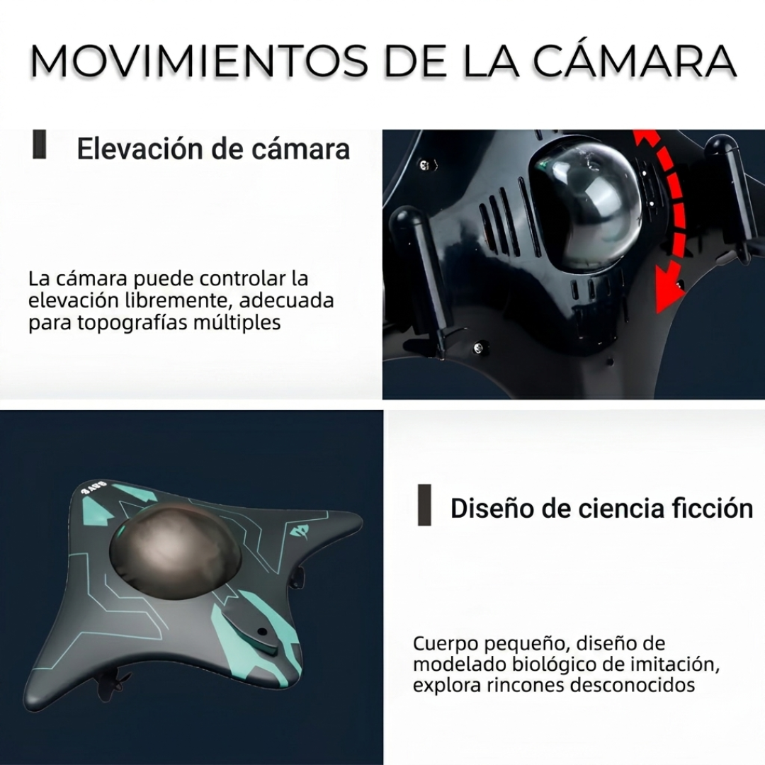 Manta Raya de Exploración HD